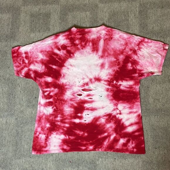 Destroyed Tie Dyed Yellowstone National Park Tee | XL - Picture 4 of 5